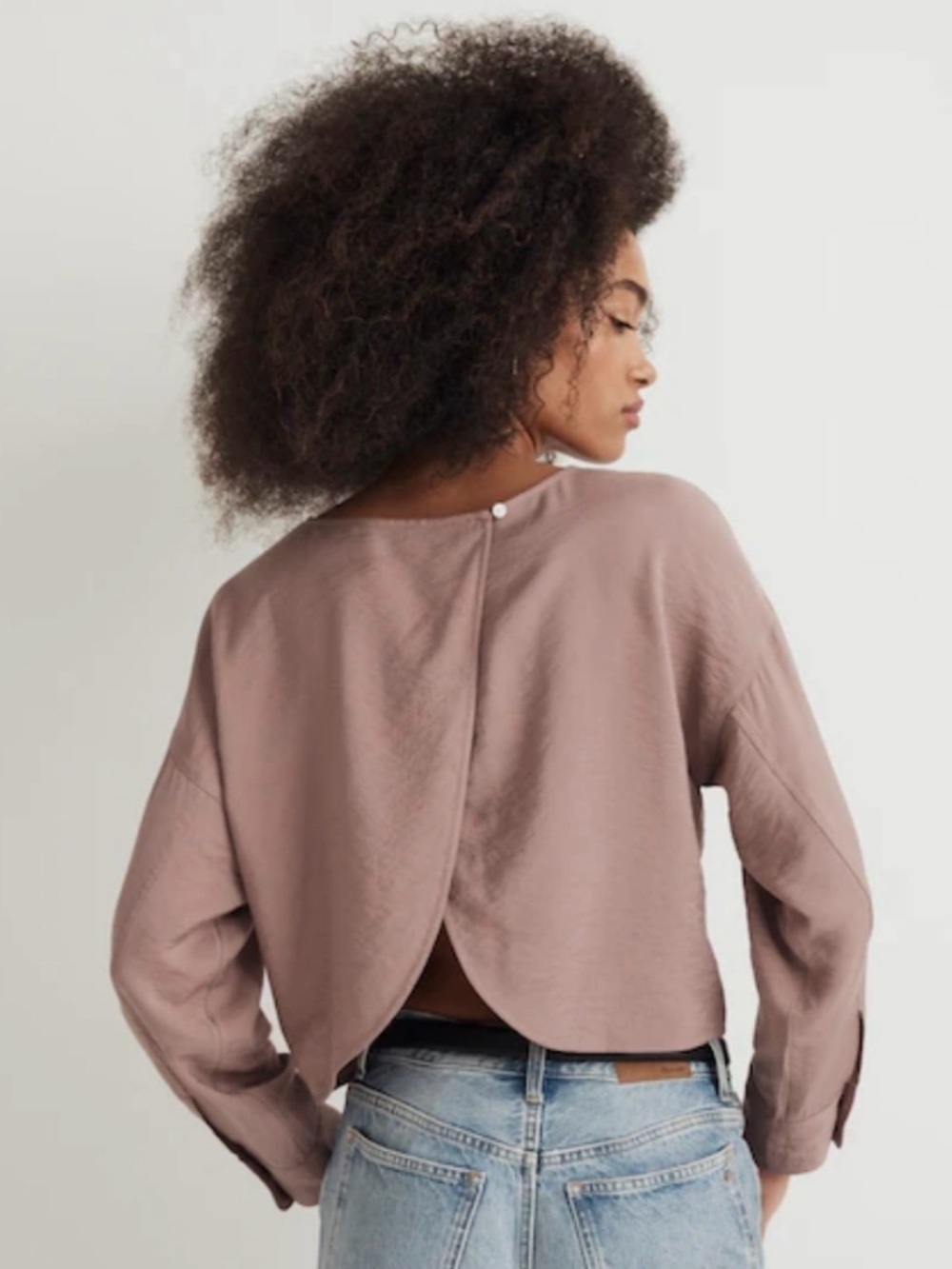 Madewell Relaxed Tulip-Back Top